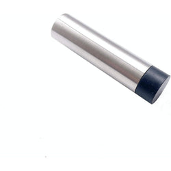 Projection Wall Mounted Door Stop - Concealed Fixing - 19 x 78mm - Satin Stainless Steel - tradefit