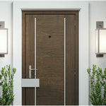 Door Viewer 200 Degree Glass Lens - 14mm Dia. - THICK 50 - 75mm Doors - Black - tradefit - 5