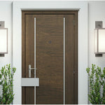 Door Viewer 200 Degree Glass Lens - 14mm Dia. - THICK 50 - 75mm Doors - Dark Bronze - tradefit - 5