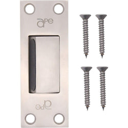 Emergency Release Door Stop for Pivot Doors - 110 x 42mm - Satin Stainless Steel - tradefit