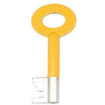 FB11 Fire Brigade Padlock Key - Hi Vis Yellow - Pack 1 Key - tradefit - 1