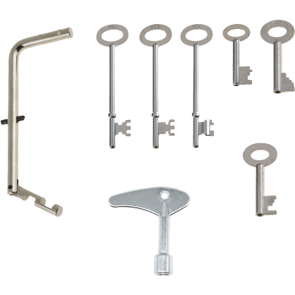 FB Master Key Set 4 - Zinc Plated - tradefit - Featured Image