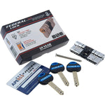 Federal UCF/TP3100 High Security Lock Euro Profile Cylinder - 30/40mm - Polished Chrome - tradefit - 2