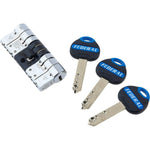 Federal UCF/TP3100 High Security Lock Euro Profile Cylinder - 30/40mm - Polished Chrome - tradefit - 3