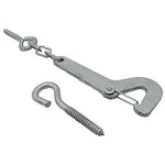 Field Gate Safety Hook And Eye - 150mm - Hot Dip Galvanised - tradefit - 1