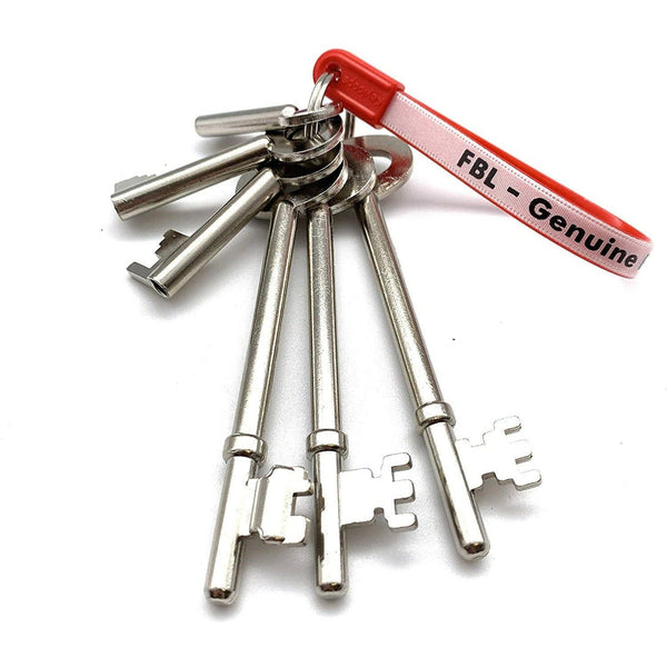 Fire Brigade FB Master Key Set 1 FB Original Key Ring Set1 = FB1/2/4/fb/fb11/fb14 Set of 6 - tradefit - Featured Image