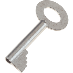FB14 Fire Brigade Padlock Key - Zinc Plated - Pack of 1 Key - tradefit