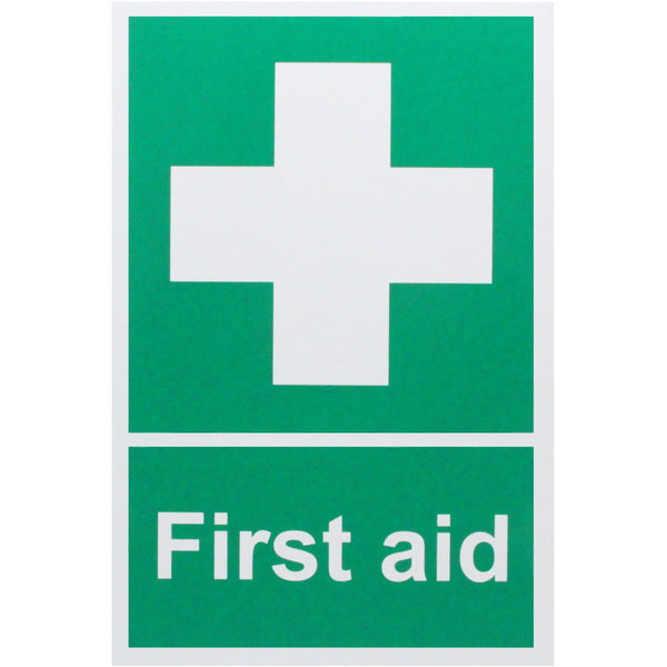 First Aid Sign 300x200mm Screw Fixed - tradefit - Featured Image