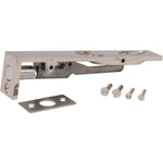 Lever Action Flush Bolt BRITISH HEAVY PATTERN - Polished Nickel - 250x19mm - tradefit - 1