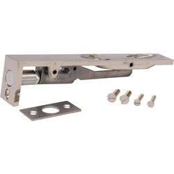 Lever Action Flush Bolt BRITISH HEAVY PATTERN - Polished Nickel - 300x19mm - tradefit