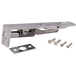 Lever Action Flush Bolt BRITISH HEAVY PATTERN - Satin Chrome - 300x19mm - tradefit