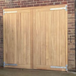 Gate Garage Hinges Heavy Reversible Pair & Fixings - 42 Inch / 1050mm - Galvanised - 1 Pair - tradefit - 5