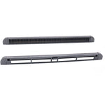Trickle Window Slot Vent Set Inside & Out - 300mm - 2328mm²EA - Anthracite Grey - Pack of 50 - tradefit - 2