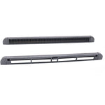 Trickle Window Slot Vent Set Inside & Out - 400mm - 3180mm²EA - Anthracite Grey - Pack of 50 - tradefit - 1