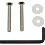 Bolt Fix Pull Handle - 425mm x 22mm - Satin Stainless Steel - tradefit - 4