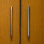 Bolt Fix Pull Handle - 425mm x 22mm - Satin Stainless Steel - tradefit - 5
