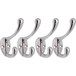 Hat Coat & Robe Hook - Polished Chrome - Pack of 4 - tradefit - 1