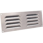 Louvre Air Vent - 242 x 89mm - Stainless Steel - tradefit - 1