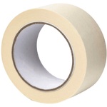 Masking Tape 50m x 25mm ROLL - Cream - tradefit - 2