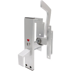 Disabled Toilet Lock Facility Indicator Bolt Set - Satin Anodised Aluminium - tradefit