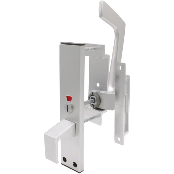 Disabled Toilet Lock Facility Indicator Bolt Set - Satin Anodised Aluminium - tradefit - Featured Image