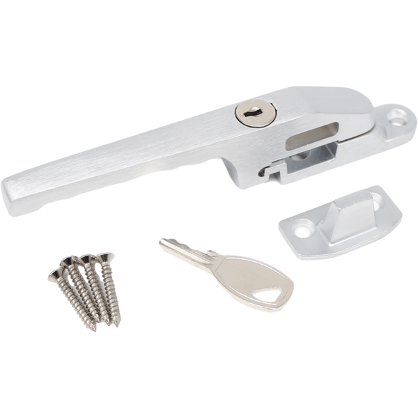 Locking Window Fastener - 142mm - Satin Chrome - tradefit - Featured Image