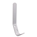 Hat and Coat Hook - 125mm - Satin Aluminium - tradefit - 1