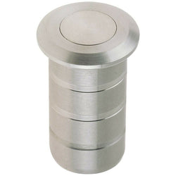 Brass Dust Socket for Flush Bolts - 20 x 25mm - Satin Nickel - tradefit