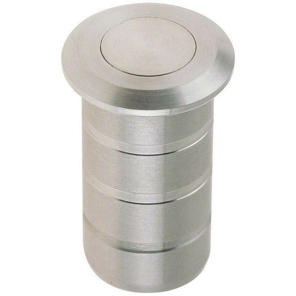 Brass Dust Socket for Flush Bolts - 20 x 25mm - Satin Nickel - tradefit - Featured Image