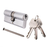 Euro Cylinder Lock - 35/35 - Satin Chrome - tradefit - 4