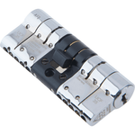 Federal High Security Euro Profile Cylinder Lock - 40/60mm - Polished Chrome - tradefit - 3