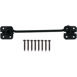 Cabin Hook - Wire Pattern - 200mm - Black - tradefit