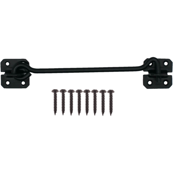 Cabin Hook - Wire Pattern - 200mm - Black - tradefit - Featured Image