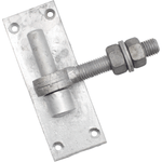 *DISCON* Hook On Rectangle Plate - 160x50mm 16mm Pin + Adjustable Gate Eye 16x100mm - Galvanised - tradefit - 1