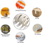 Masking Tape 50m x 25mm ROLL - Cream - tradefit - 3