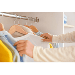 Wardrobe Rail Kit - 25mm Tube - 2400mm Rail with 2x End Brackets & 1x Centre Brackets - Polished Chrome - tradefit - 5