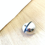 Oval Floor Mounted Door Stop - 47mm - Polished Stainless Steel - tradefit - 4