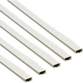 Intumescent Fire Door Seal Strip - Fire Only - 10x4x1050mm - White - Pack of 5 / Single Door Pack