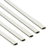 Intumescent Seal Strip - Fire Only - 10x4x1050mm - White - Pack of 5 / Single Door Pack - tradefit - 1