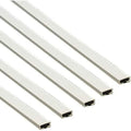 Intumescent Fire Door Seal Strip - Fire Only - 10x4x2100mm - White - Pack of 10