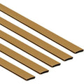 Intumescent Fire Door Seal Strip - Fire Only - 20x4x1050mm - Brown - Pack of 5 / Single Door Pack