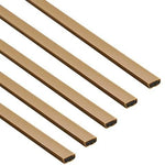 Intumescent Fire Door Seal Strip - Fire Only - 10x4x1050mm - Brown - Pack of 5 / Single Door Pack - tradefit - 1
