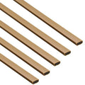 Intumescent Fire Door Seal Strip - Fire Only - 10x4x2100mm - Brown - Pack of 10