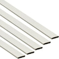 Intumescent Fire Door Seal Strip - Fire Only - 20x4x1050mm - White - Pack of 5 / Single Door Pack
