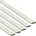Intumescent Fire Door Seal Strip - Fire Only - 20x4x2100mm - White - Pack of 10