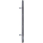 Guardsman Entrance Pull Handle - Bolt Fix - 1200 x 32mm 1000mm c/c - Satin Stainless Steel - tradefit - 1