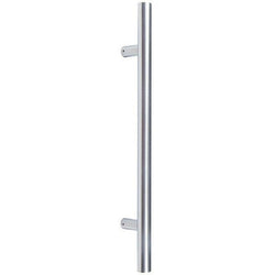 Guardsman Entrance Pull Handle - Bolt Fix - 1200 x 32mm 1000mm c/c - Satin Stainless Steel - tradefit