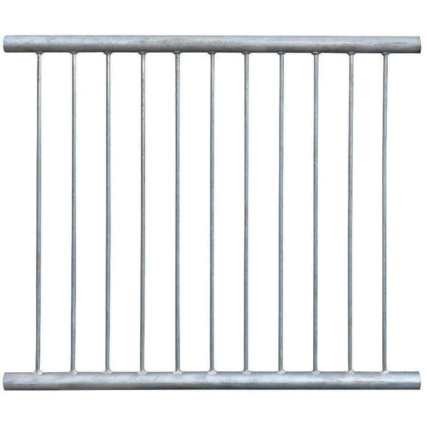 Key Clamp Infill Fence Panel - 48.3mm Diameter - 1200mm Long - Galvanised - tradefit - Featured Image