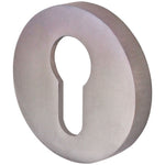 Euro Profile Escutcheon - 52mm - Satin Aluminium - tradefit - 1
