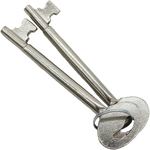 Keys To Suit Press Lock - Pack of 2 - tradefit - 1